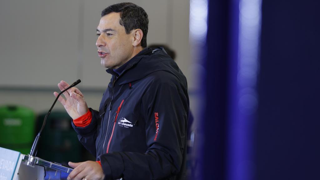 El presidente de Andalucía, Juanma Moreno.