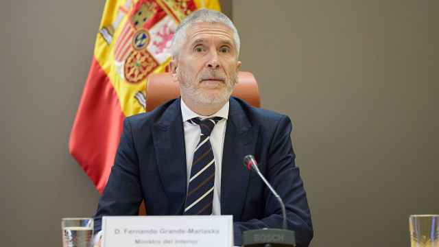 El ministro del Interior, Fernando Grande-Marlaska, este jueves.