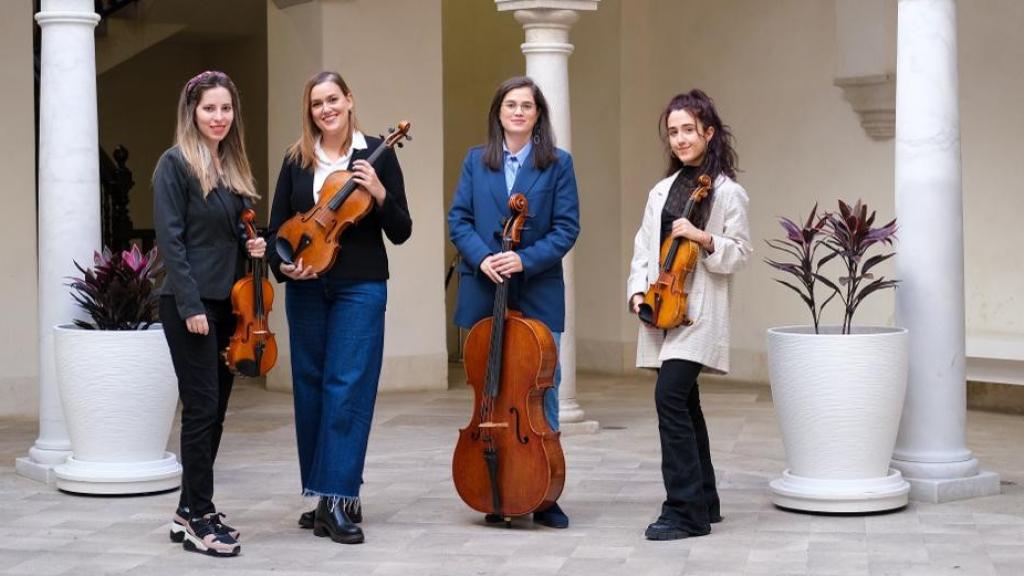 El Cuarteto Carmen Thyssen.