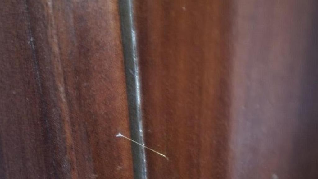 Marcas en las puertas de viviendas.