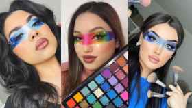 Las influencers prueban la tendencia del 'tape makeup'