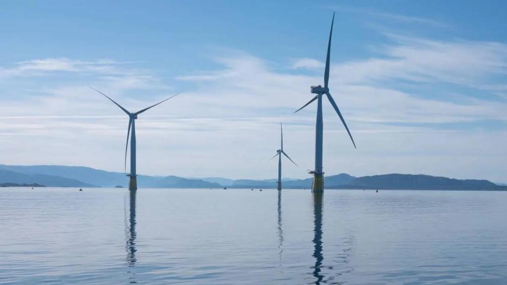 Parque de eólica flotante en Noruega
