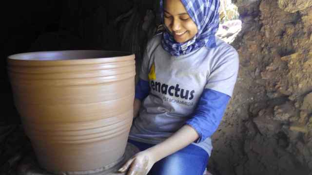Rawya Lamhar, creando la nevera sin electricidad Go Energy Less.