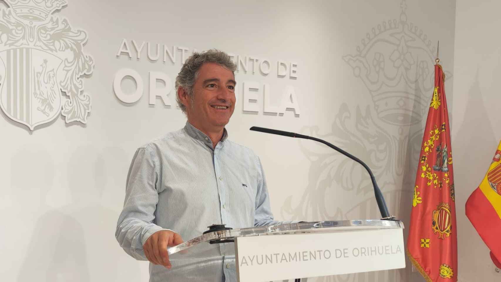 Pepe Vegara, alcalde del PP en Orihuela.