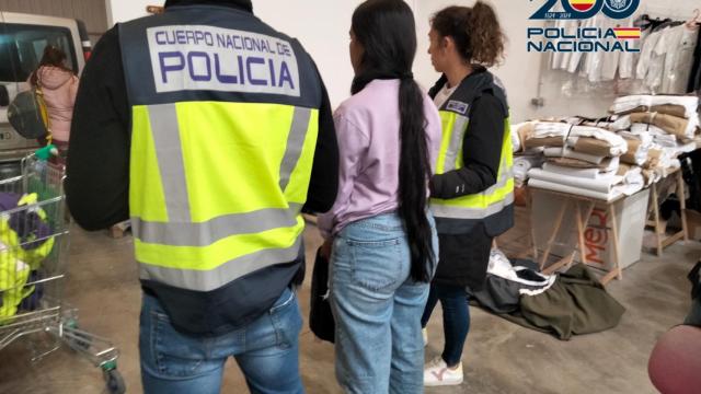 Imagen de la operación policial.