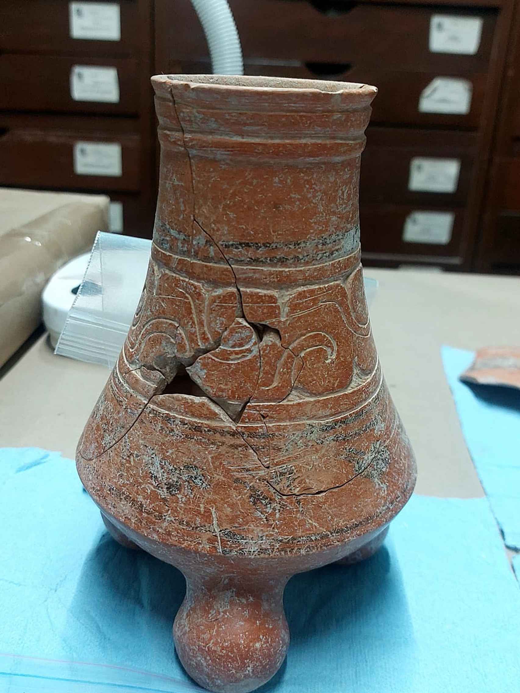 Otra de las cerámicas descuiertas