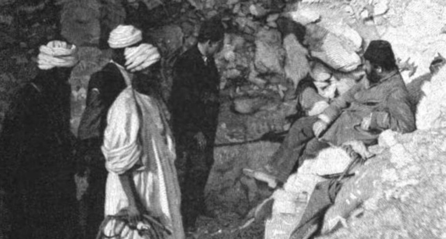 Descubrimiento de la tumba en 1881