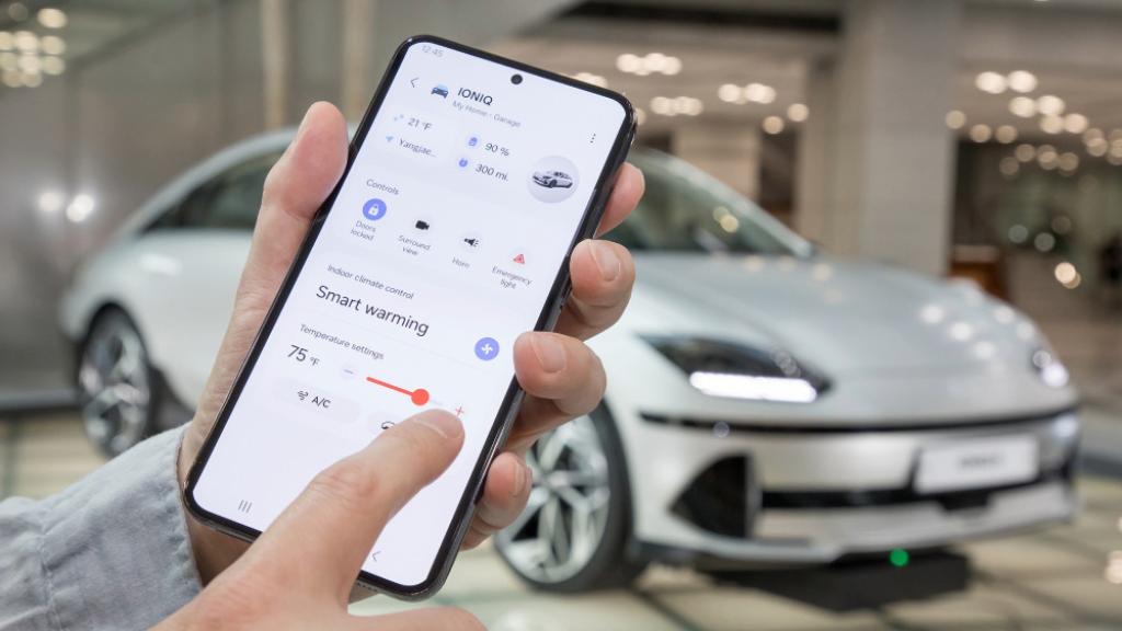 Concepto de Hyundai y SmartThings