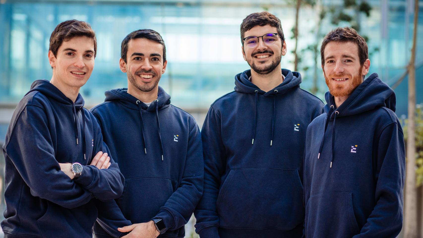 Equipo que conforma la startup ImpactE, centrada en la transición energética.