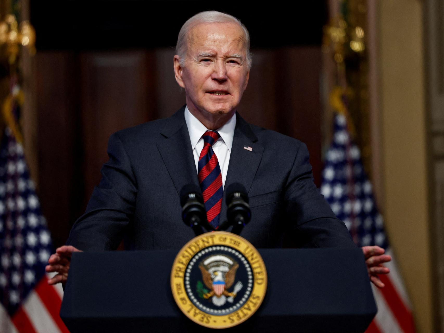 El presidente de Estados Unidos, Joe Biden.