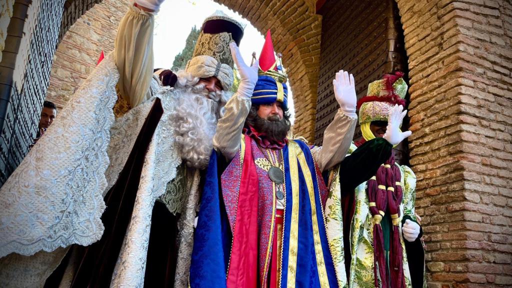 Los Reyes Magos en Málaga en 2024.