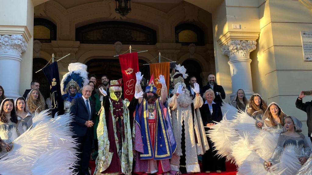 Los Reyes Magos, en el Ayuntamiento.