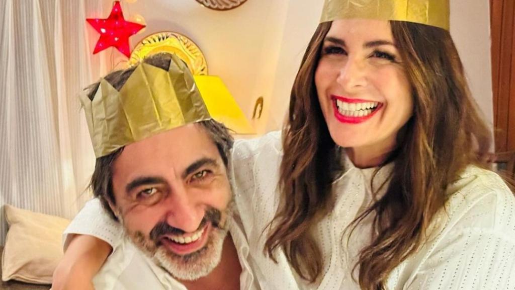 Juan del Val junto a Nuria Roca.