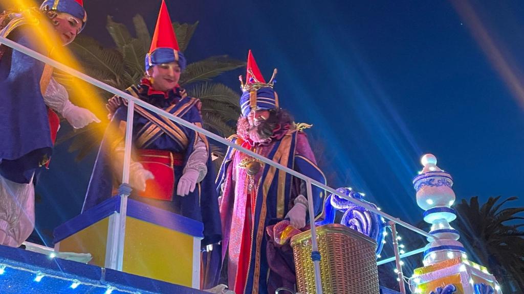 Rey Gaspar en Málaga