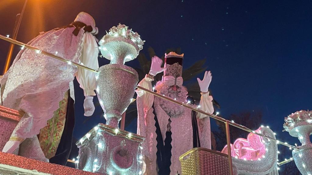 El rey Melchor, en Málaga