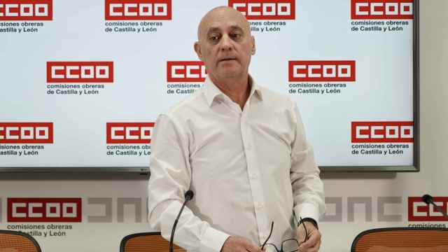 El secretario de Acción Sindical, Medio Ambiente y Salud Laboral de CCOO Castilla y León, Fernando Fraile.