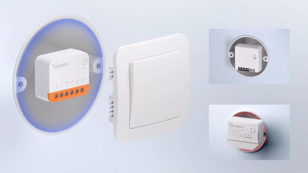 Instalación relé Wifi en pared