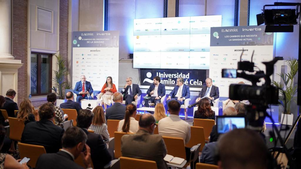 Un momento del IV Simposio del Observatorio de la Sanidad.