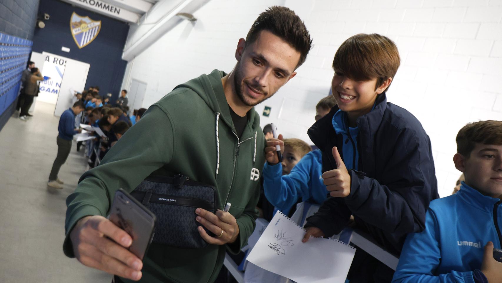 Nelson Monte, jugador del Málaga CF