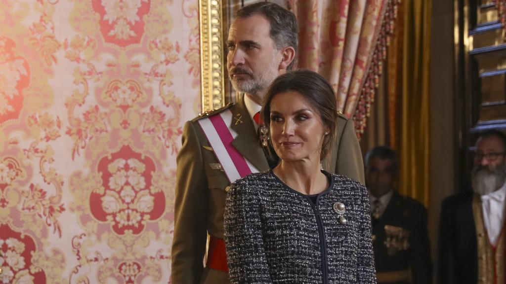 Los reyes en una Pascua Militar