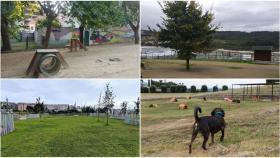 Áreas caninas de A Coruña.