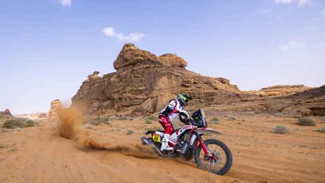 Ross Branch, en la etapa 1 del Rally Dakar 2024