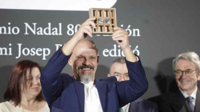 César Pérez Gellida recibe el Premio Nadal 2024 en el Hotel Palace de Barcelona. Foto: Kike Rincón / Europa Press
