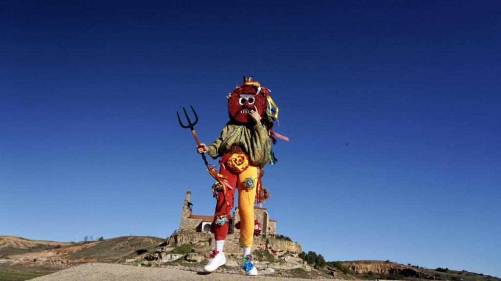 Celebración de la mascarada del Zangarrón de Montamarta