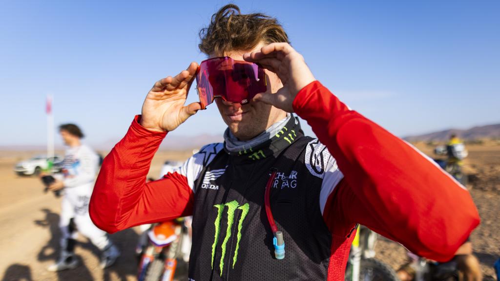 Tosha Schareina, en el Rally de Marruecos