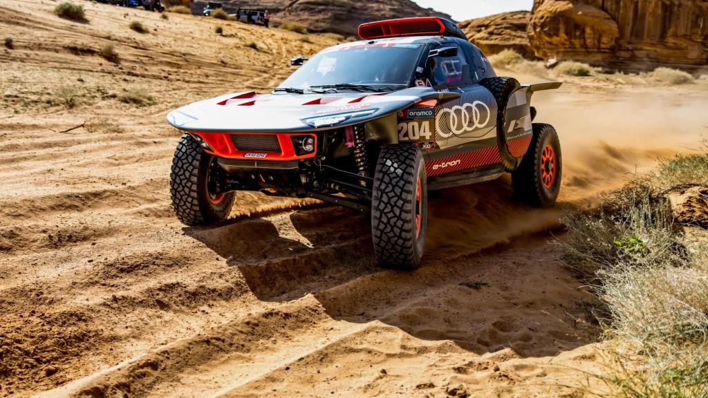 Carlos Sainz, en el Dakar