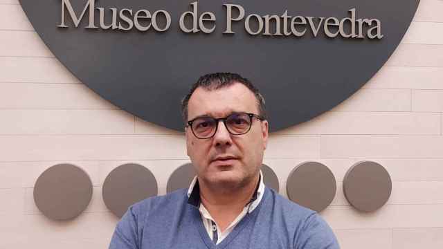 El historiador y exdirector del Museo de Pontevedra, José Manuel Rey García.