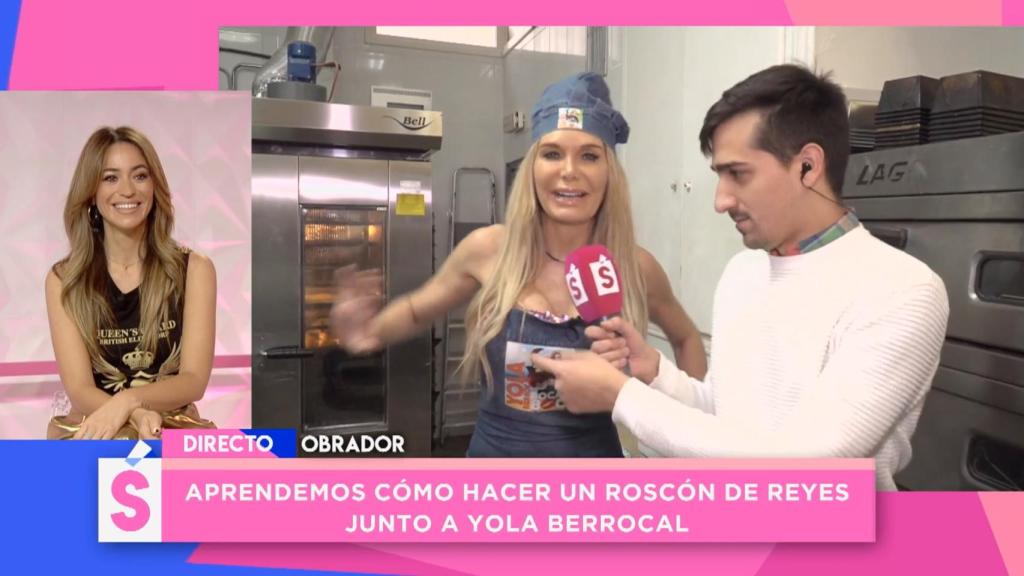 María Verdoy con Yola Berrocal y Miguel Ángel Rech en 'Socialité'.