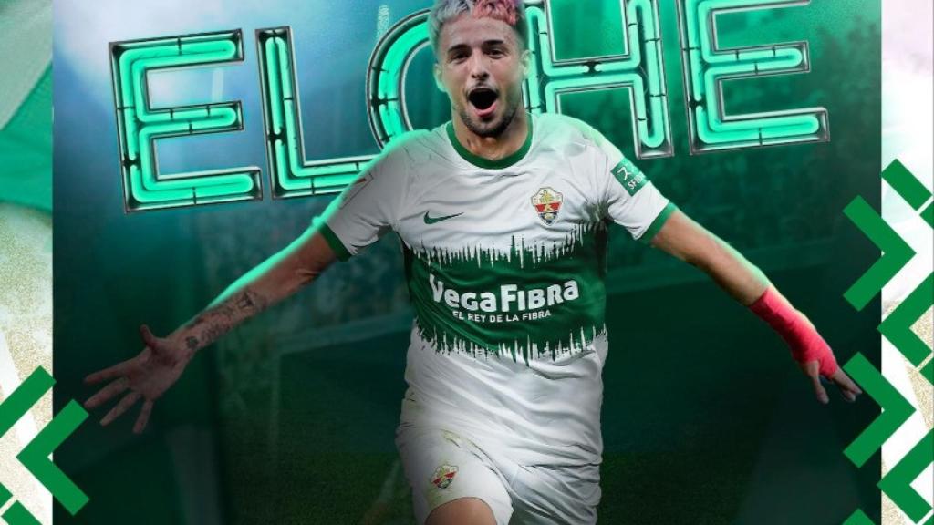 Manu Nieto, en la imagen promocional que ha presentado el equipo.