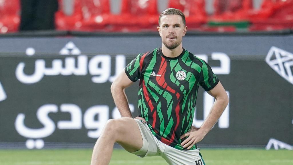 Jordan Henderson, durante un entrenamiento.