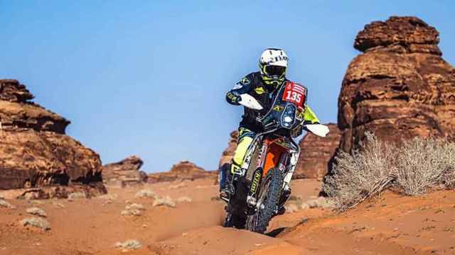 El español Carles Falcón, en estado grave tras sufrir un accidente en la segunda etapa del Dakar