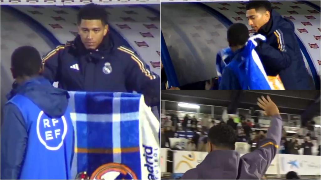 Jude Bellingham, frente a la Arandina.