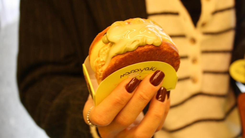 Uno de los gofres de Macayaki.