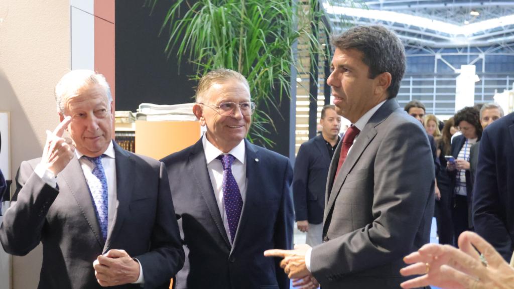 Carlos Mazón apoyará al sector textil en la feria Heimtextil de Frankfurt, imagen de archivo. EE