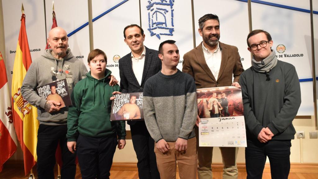 Presentación del calendario en Diputación