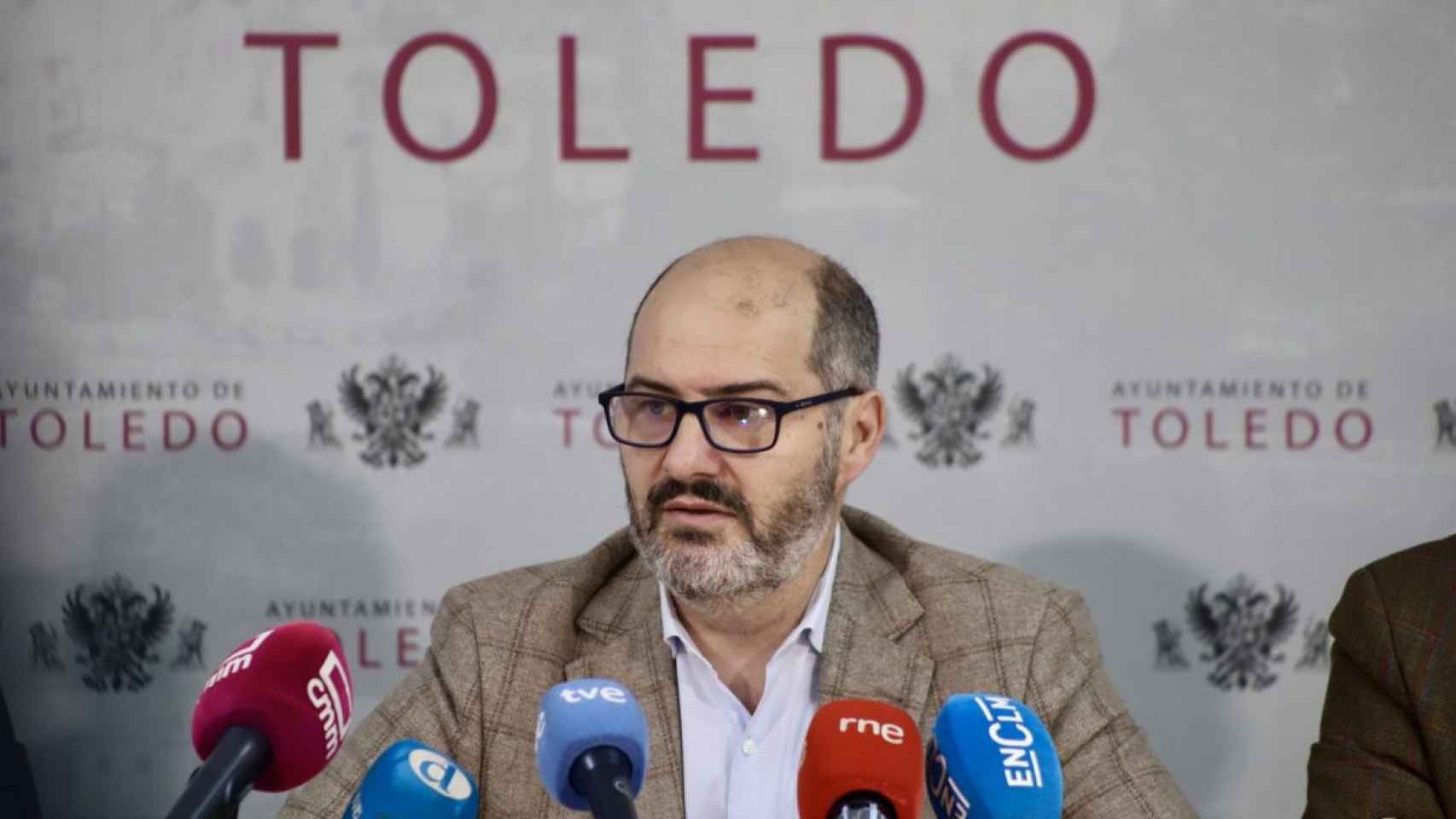José Manuel Velasco, concejal de Turismo, Vivienda y Relaciones con la UCLM en Toledo.