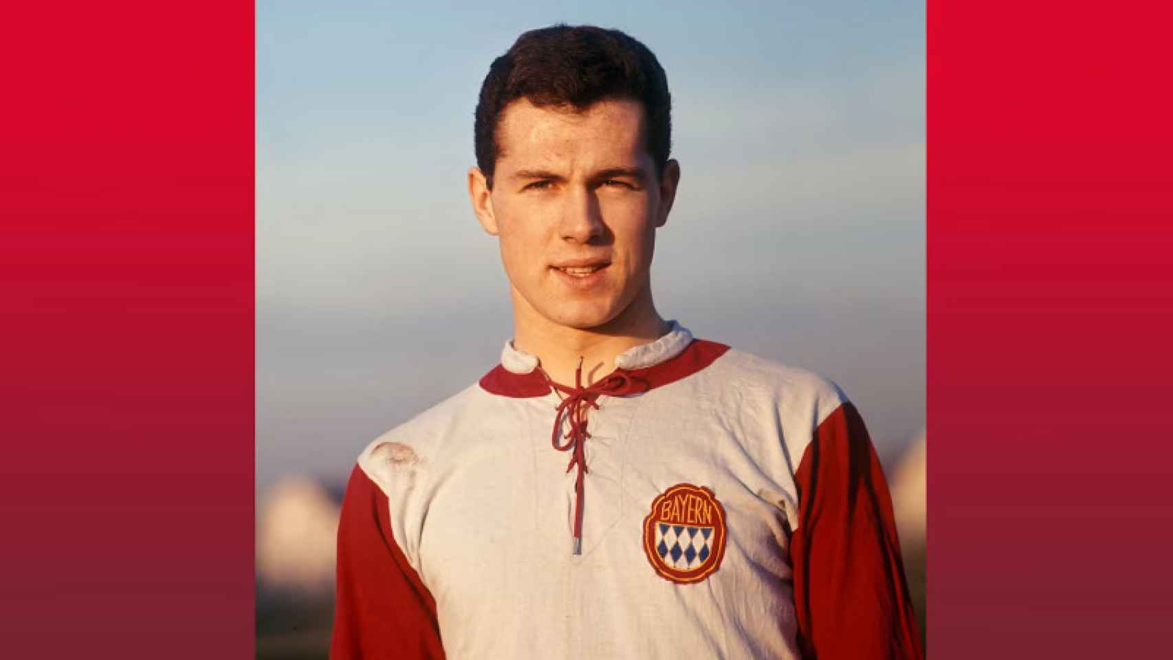 Franz Beckenbauer en el inicio de su carrera con el Bayern