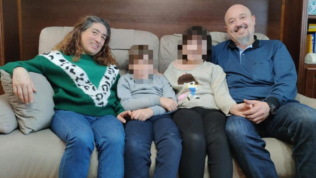 Una fotografía de la familia Bitrián.