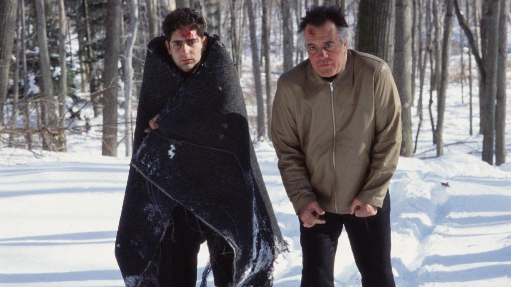 Christopher y Paulie en 'Pine Barrens'