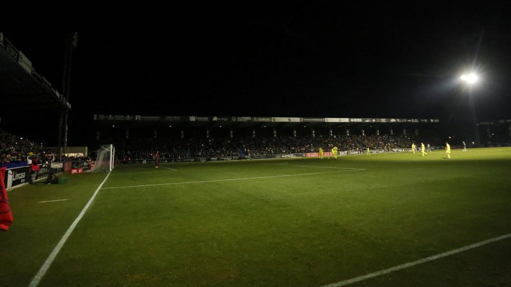 Apagón en el estadio Reina Sofía de Salamanca