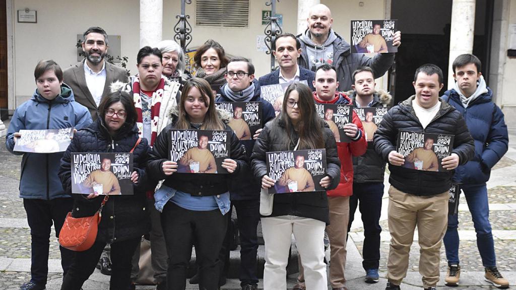 Presentación del calendario de la Asociación de Síndrome de Down Valladolid