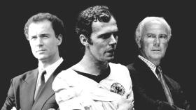 Franz Beckenbauer, en su época como seleccionador de Alemania, como jugador y como presidente del Bayern