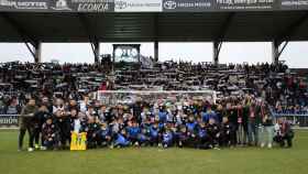 Unionistas de Salamanca celebra el pase a octavos de la Copa del Rey