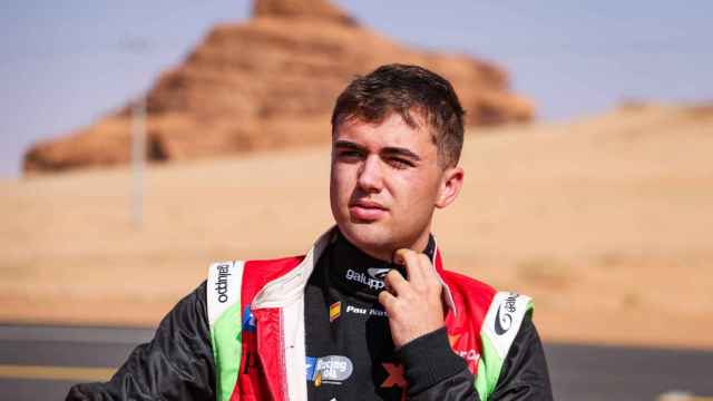 Pau Navarro, en el Rally Dakar 2024