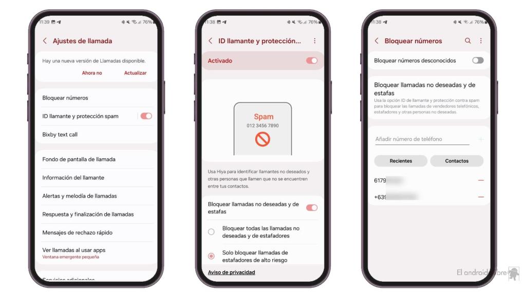 Adi S Al Spam En Tu M Vil Samsung As Se Pueden Bloquear N Meros Sin