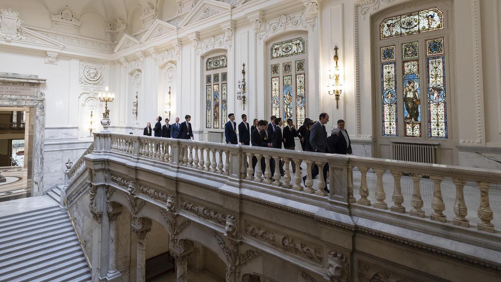 Imagen del interior del Banco de España